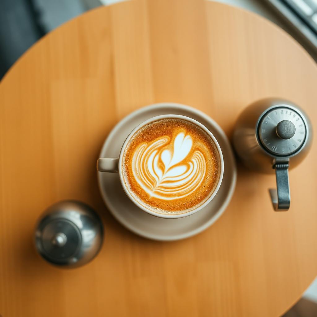 Café Latte at Pavilion Café
